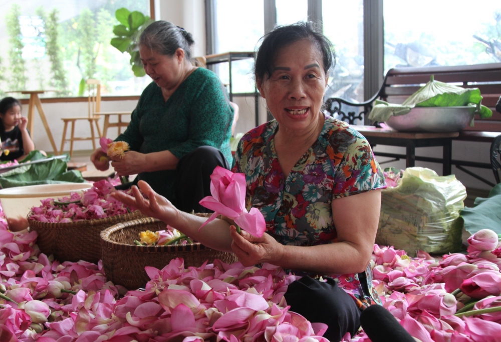 Từ ao sen mang tinh hoa đến tách trà