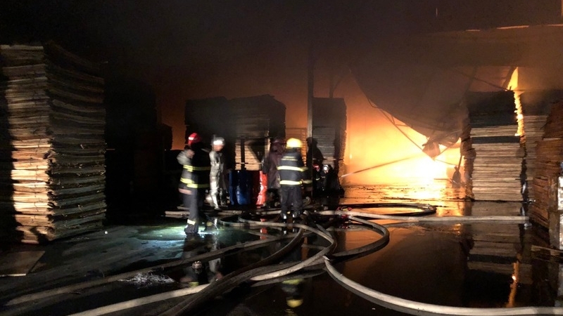 Cháy xưởng gỗ từng hai lần bị xử phạt vi phạm phòng cháy chữa cháy