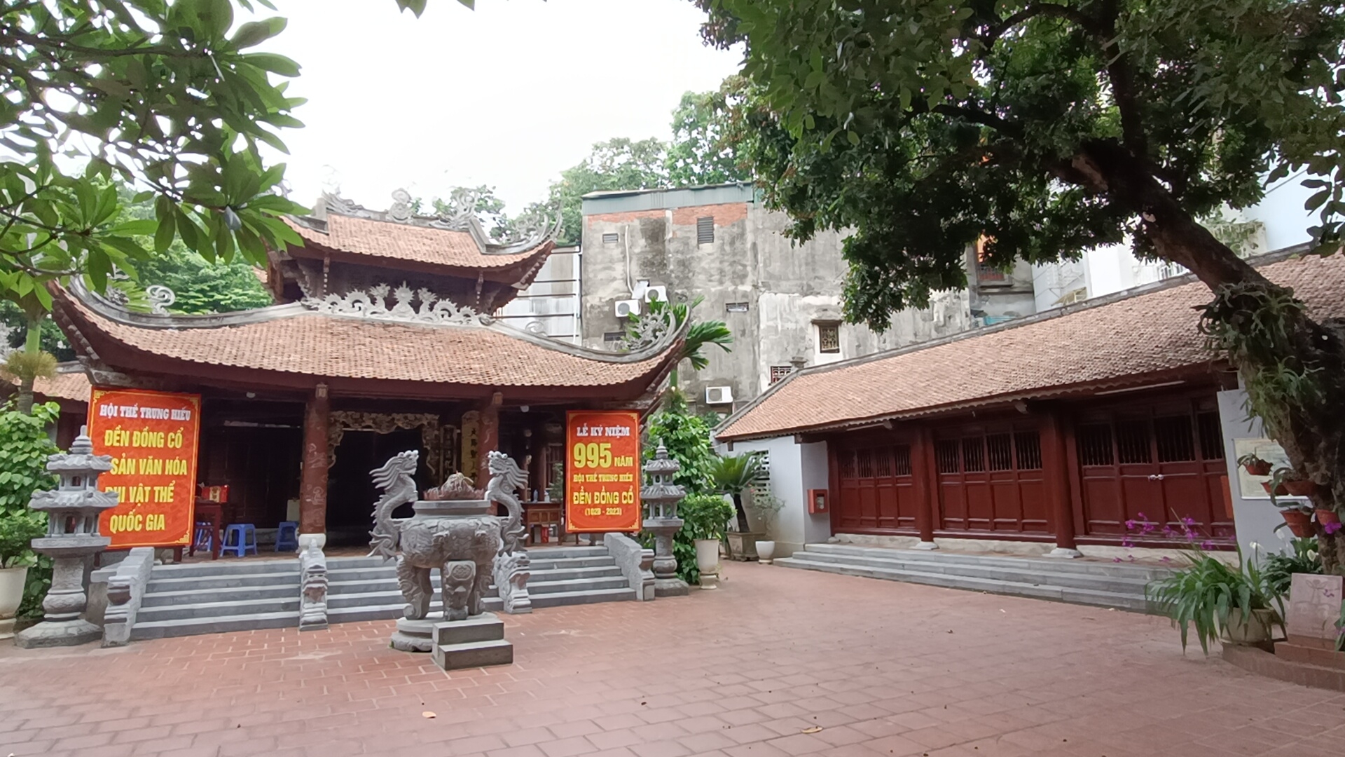 Phát huy giá trị lịch sử, văn hoá đền Đồng Cổ