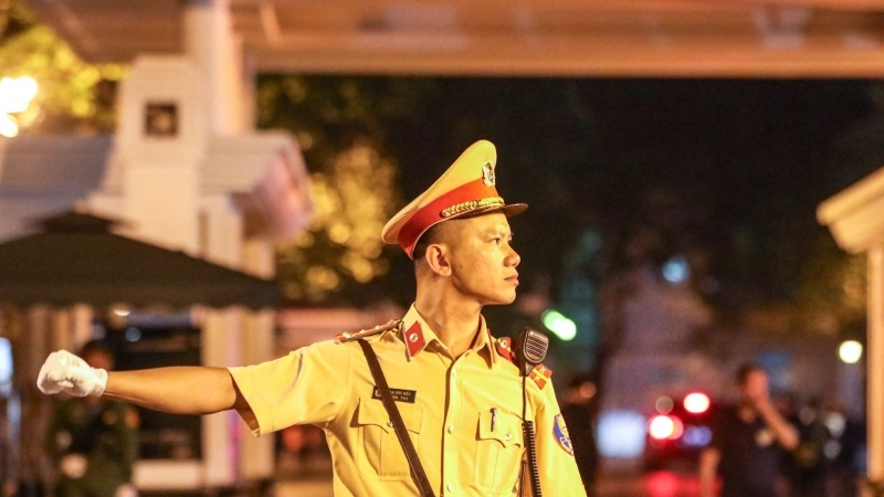 An ninh nghiêm ngặt bảo vệ Quốc tang Tổng Bí thư Nguyễn Phú Trọng
