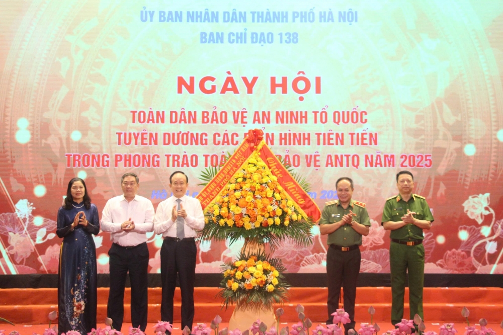 Hà Nội: Duy trì 175 mô hình, nhóm mô hình toàn dân bảo vệ an ninh Tổ quốc