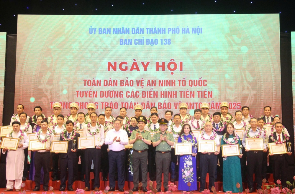 Hà Nội: Duy trì 175 mô hình, nhóm mô hình toàn dân bảo vệ an ninh Tổ quốc