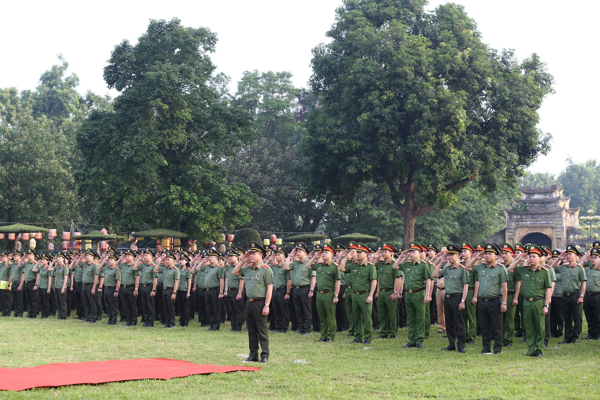 Phát động thi đua trong toàn lực lượng Công an thành phố Hà Nội