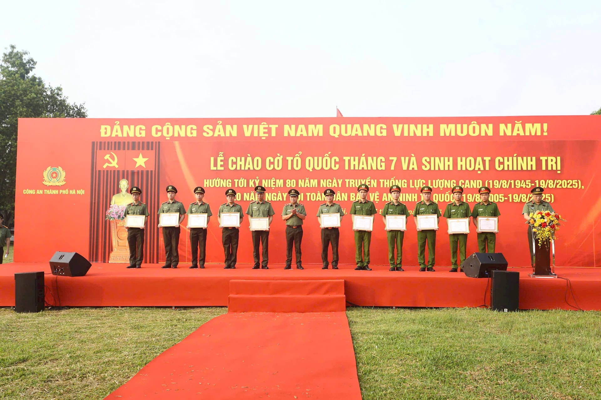 Phát động thi đua trong toàn lực lượng Công an thành phố Hà Nội