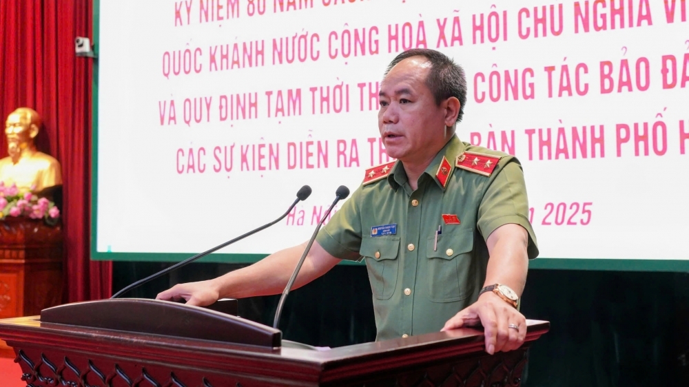 Hà Nội: Quyết tâm bảo đảm an ninh tuyệt đối cho Lễ kỷ niệm 19/8 và Quốc khánh 2/9