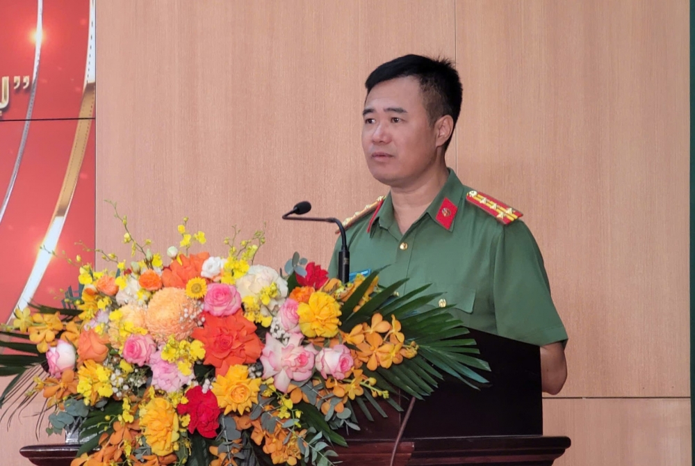 Trao giải cuộc thi ảnh về hình tượng người chiến sĩ Công an Thủ đô