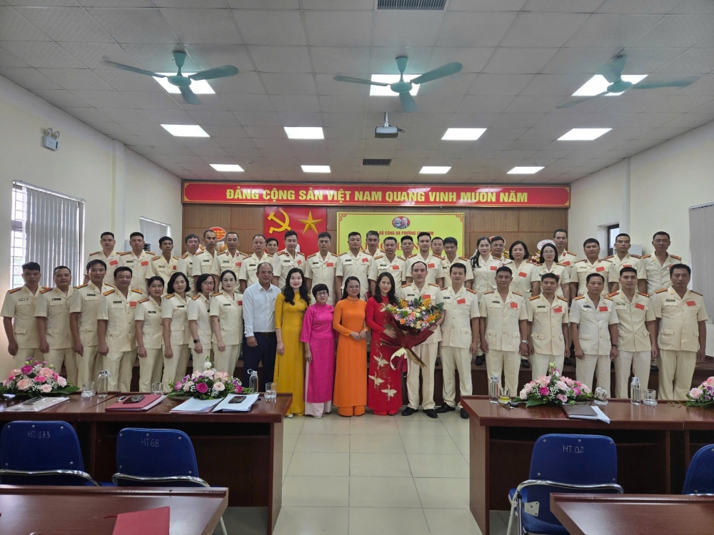 Đại hội Đảng bộ Công an phường