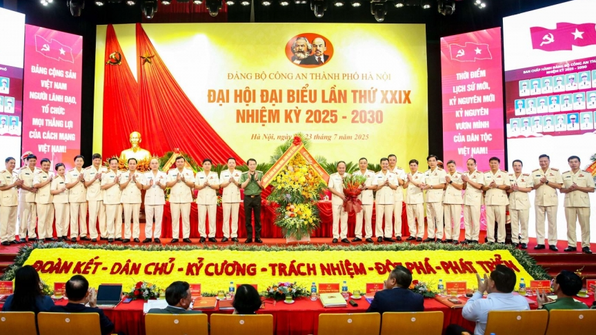 Trung tướng Nguyễn Thanh Tùng được bầu làm Bí thư Đảng ủy Công an Hà Nội