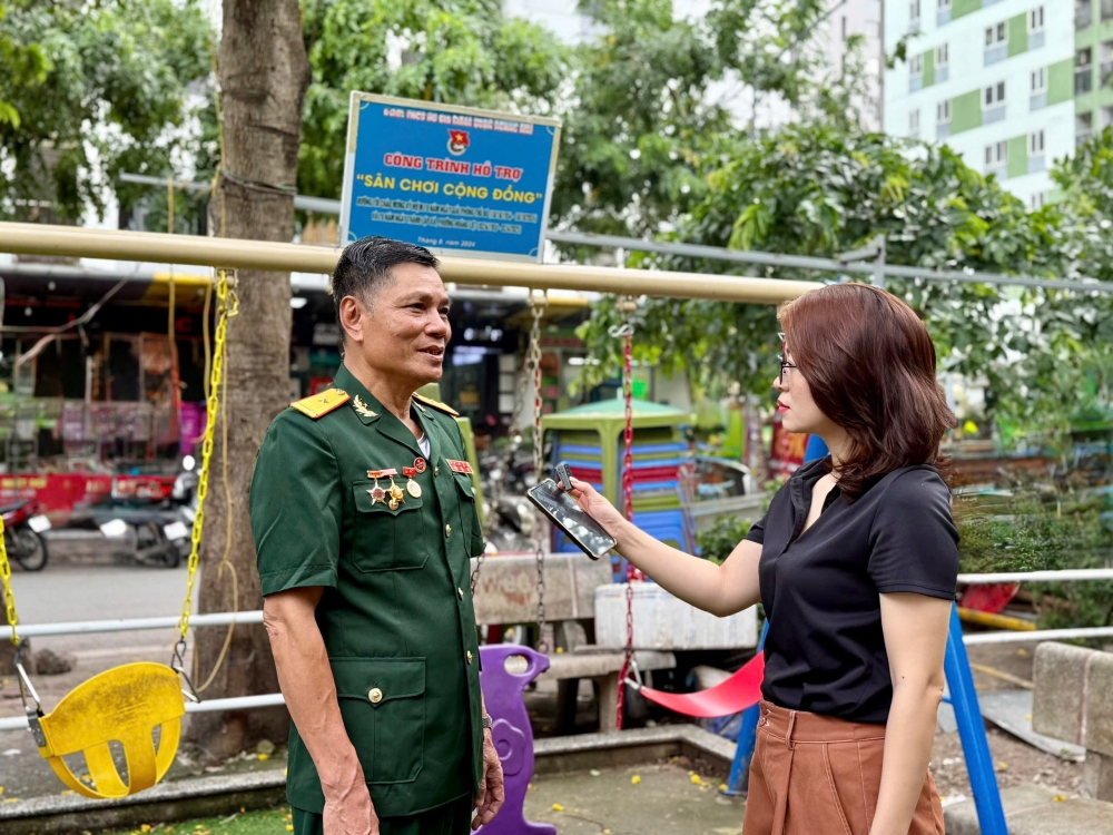 Cựu chiến binh âm thầm “nuôi dưỡng” hoà bình bằng việc làm ý nghĩa