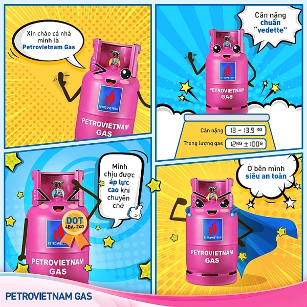 ra mat trang mang xa hoi danh cho san pham binh gas petrovietnam gas