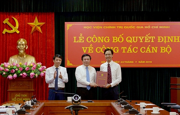 Nhân sự mới Học viện Chính trị Quốc gia Hồ Chí Minh