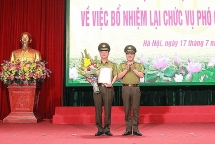 Bổ nhiệm lại chức danh Phó Giám đốc CATP Hà Nội đối với Thiếu tướng Đào Thanh Hải