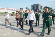 Thủ tướng kiểm tra Công trình, khu vực Lăng Chủ tịch Hồ Chí Minh
