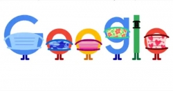 Google truyền đi thông điệp đeo khẩu trang để phòng chống COVID-19