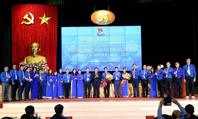 Ban Chấp hành Đoàn Thanh niên Cộng sản Hồ Chí Minh Học viện Chính trị Quốc gia Hồ Chí Minh khoá mới ra mắt Đại hội