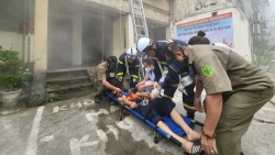 Quận Hoàng Mai: Ra mắt chuyên đề nhà tập thể an toàn phòng cháy chữa cháy và cứu nạn cứu hộ