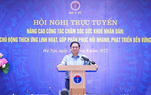 Thủ tướng chủ trì Hội nghị toàn quốc về chăm sóc sức kh