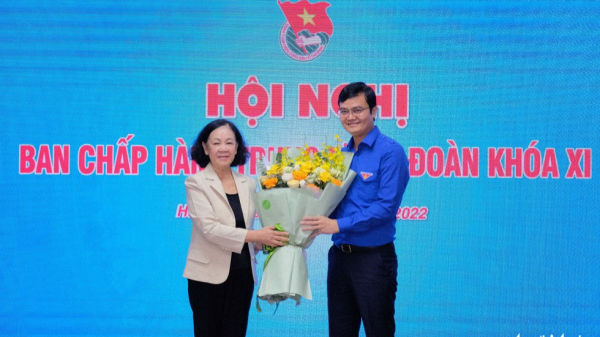 Đồng chí Bùi Quang Huy được bầu làm Bí thư Thứ nhất Trung ương Đoàn