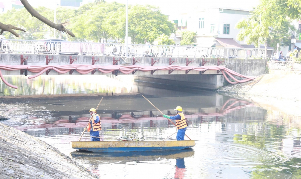 Lễ ra quân tổng vệ sinh phường Hoàng Mai: truyền cảm hứng sống xanh cho người dân