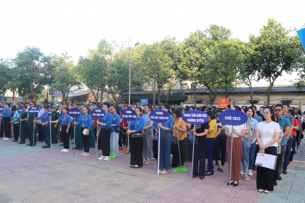 Phường Lĩnh Nam: Lễ ra quân là điểm khởi đầu cho phong trào hành động lâu dài