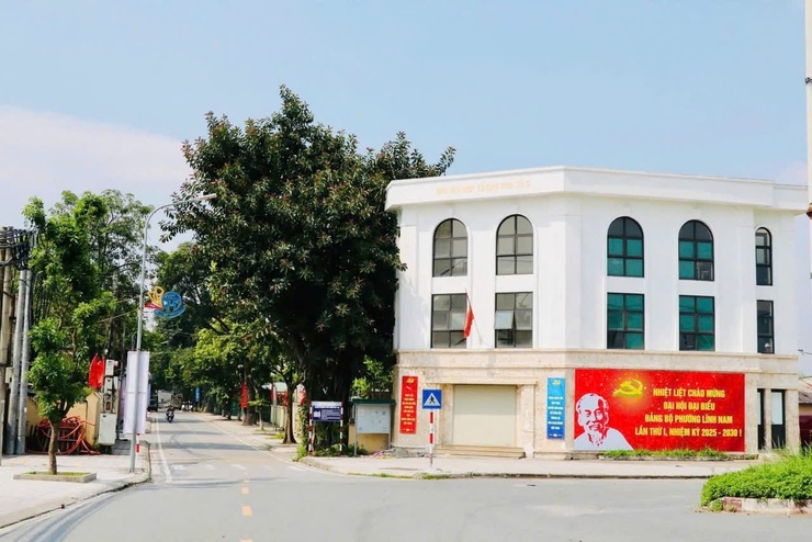 Phường Lĩnh Nam rực rỡ cờ hoa, sẵn sàng đại hội