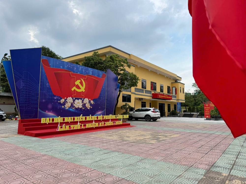 Phường Lĩnh Nam rực rỡ cờ hoa, sẵn sàng đại hội