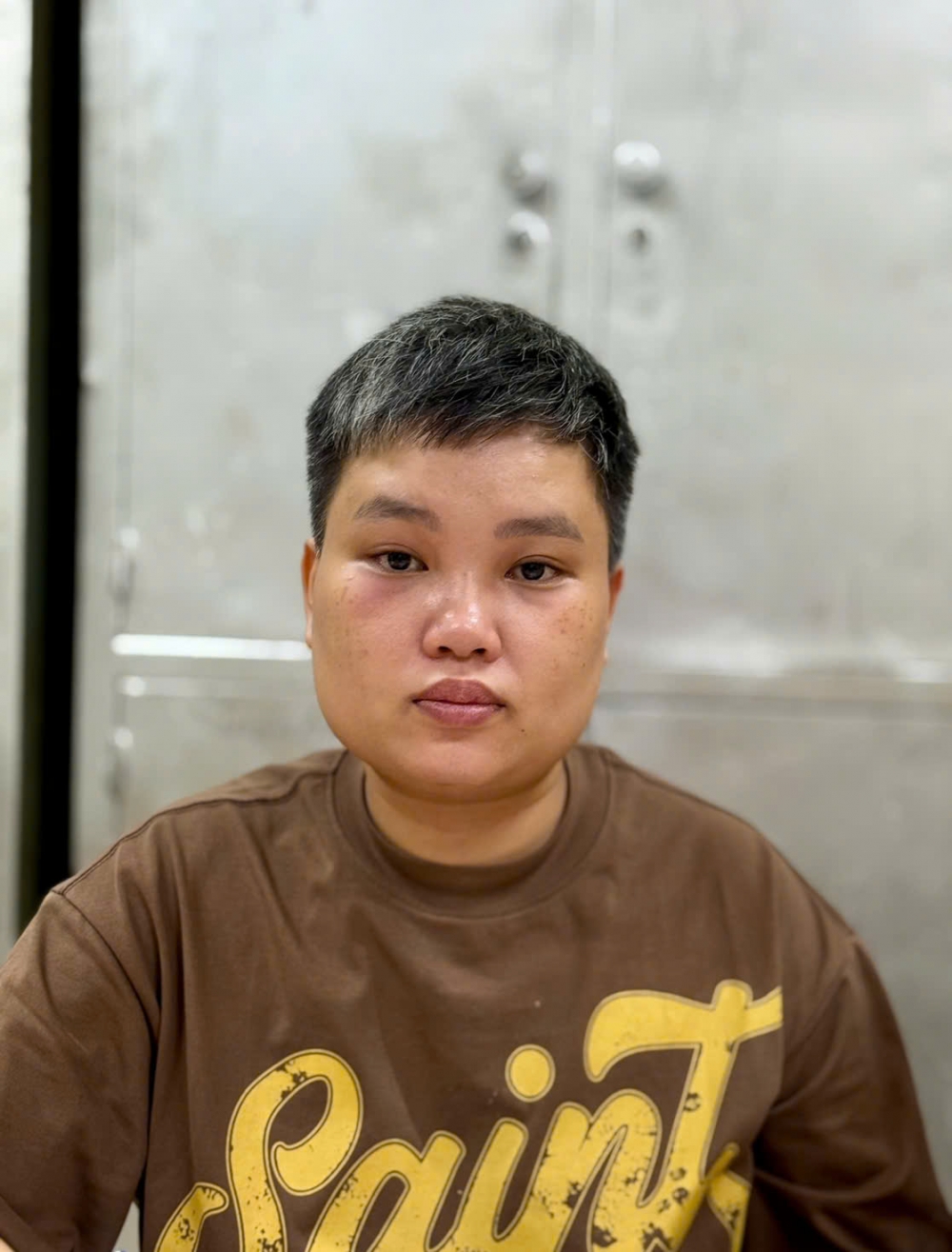 Đối tượng tại cơ quan công an