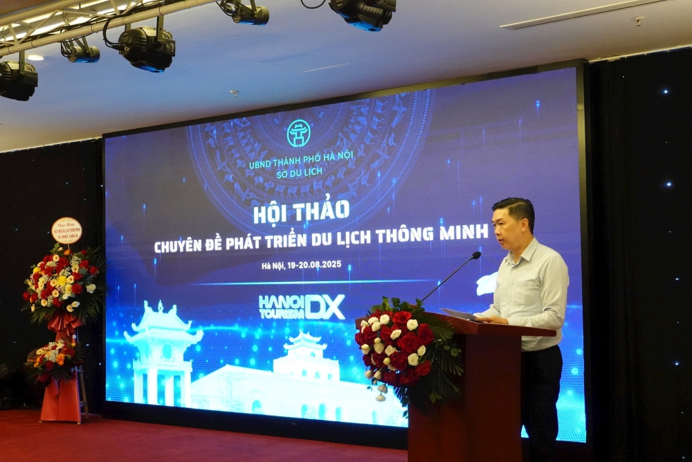 Ông Nguyễn Hữu Việt, Phó Giám đốc Trung tâm Thông tin và Xúc tiến du lịch Hà Nội