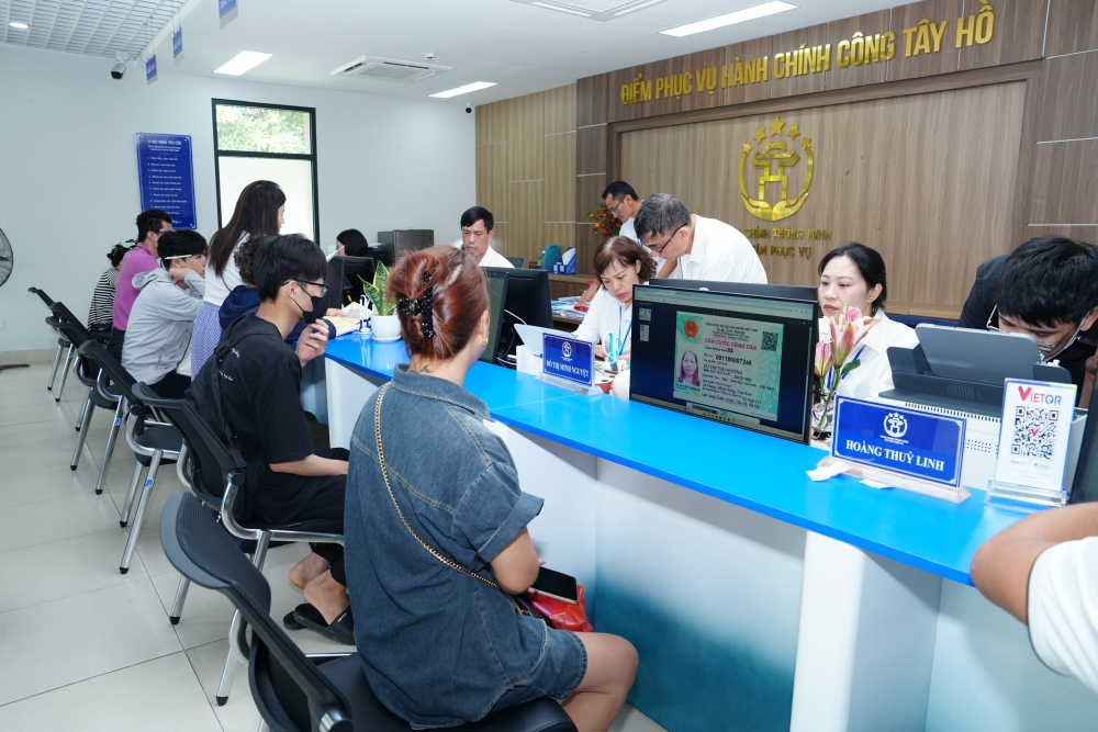 Cẩm nang số phục vụ công dân số phường Tây Hồ