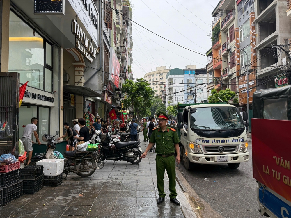 Phường Cầu Giấy: Dứt điểm, rõ trách nhiệm trong đảm bảo trật tự đô thị