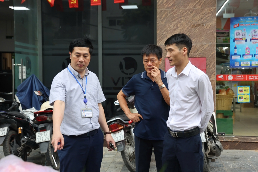 Phường Cầu Giấy: Dứt điểm, rõ trách nhiệm trong đảm bảo trật tự đô thị