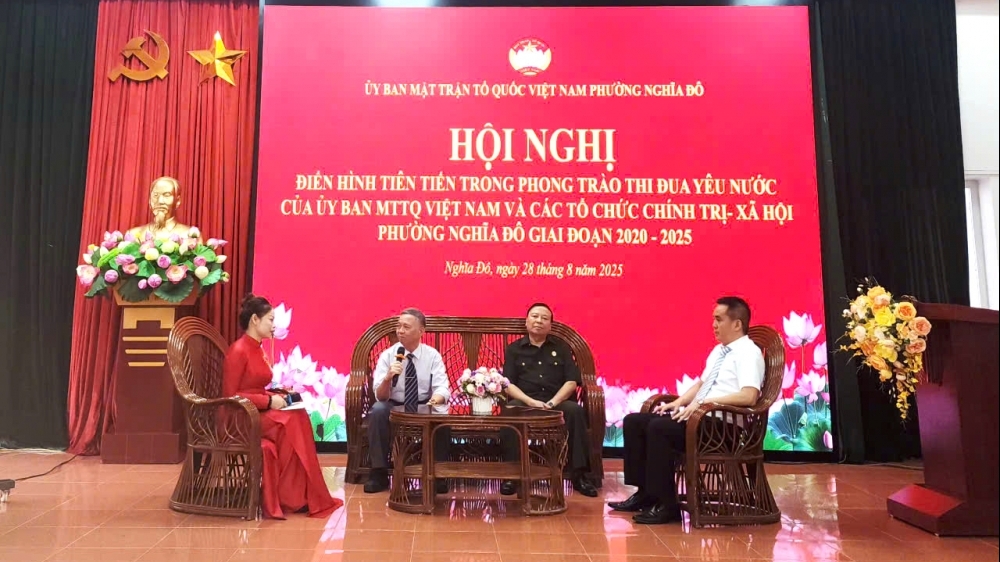 Nghĩa Đô: Lan tỏa tinh thần thi đua yêu nước trong giai đoạn mới