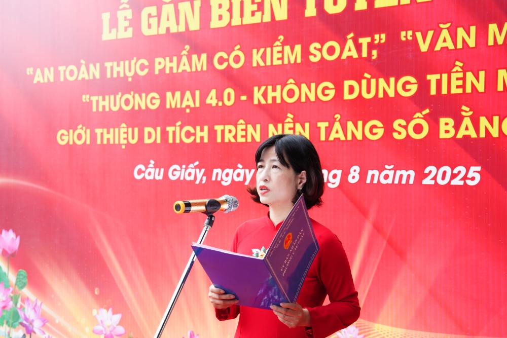 Phó Chủ tịch UBND phường Cầu Giấy