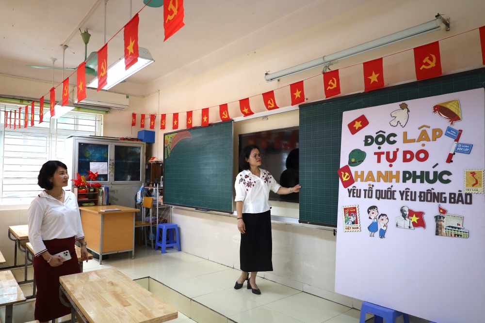 Lớp học tích hợp nhiều công nghệ hiện đại