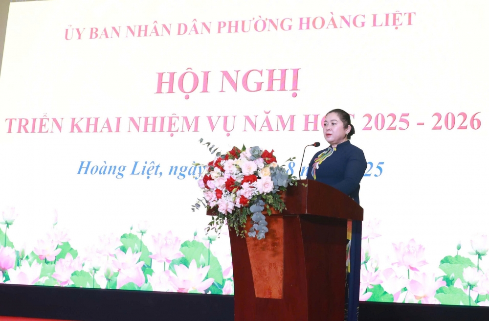 Phường Hoàng Liệt phấn đấu năm học 2025 - 2026 đột phá, phát triển