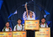 Chung kết đường lên đỉnh Olympia năm thứ 19: Thí sinh xứ Nghệ - Trần Thế Trung giành vòng nguyệt quế