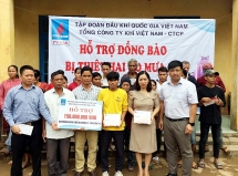 PV GAS tổ chức nhiều chương trình an sinh xã hội nhân kỷ niệm 29 năm thành lập