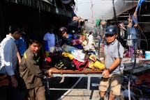 Tạm dừng hoạt động kinh doanh tại chợ Tó sau vụ hỏa hoạn