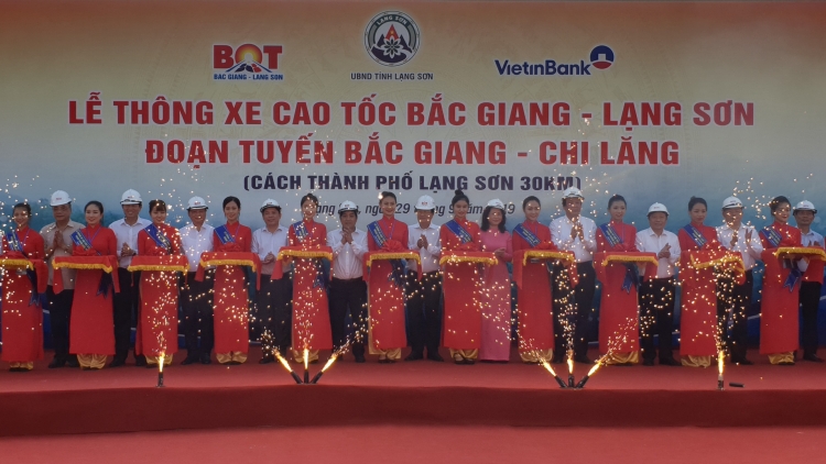 Chính thức thông xe cao tốc Bắc Giang - Lạng Sơn
