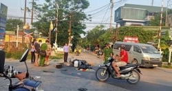 Công an Hà Nội truy tìm tài xế xe đầu kéo gây tai nạn khiến 2 người thương vong rồi bỏ chạy