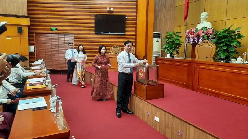 Lãnh đạo tỉnh Lạng Sơn bỏ phiếu tín nhiệm bầu chức danh Phó Chủ tịch UBND tỉnh