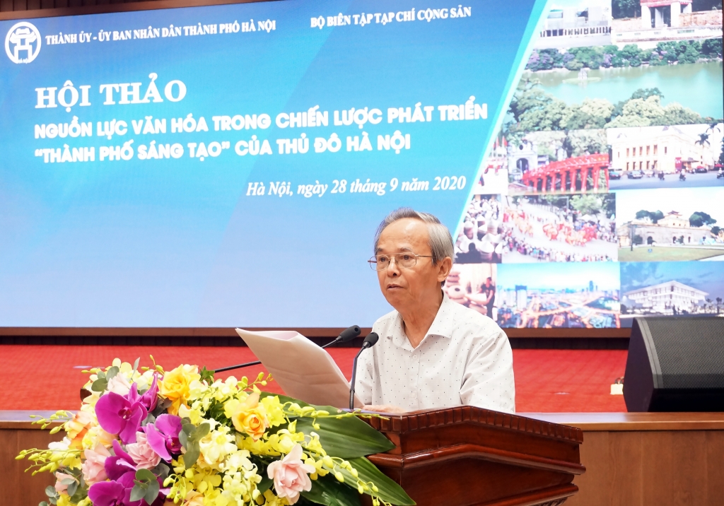 GS.TS. Đinh Xuân Dũng, nguyên Phó Chủ tịch chuyên trách Hội đồng Lý luận phê bình nghệ thuật văn học Trung ương