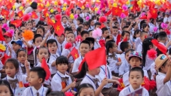 Hơn 2,2 triệu học sinh Thủ đô háo hức đến trường khai giảng năm học mới