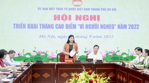 Hà Nội: Tạo phong trào chăm lo cho người nghèo trên toàn địa bàn thành phố