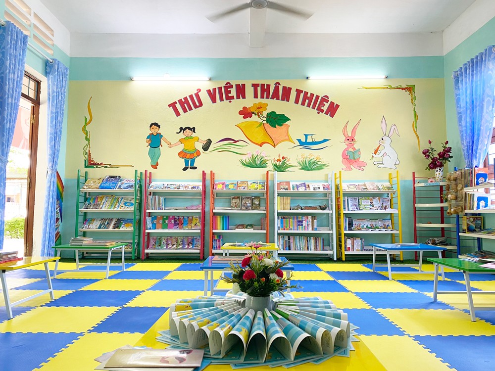 Thư viện thân thiện Trường tiểu học An Tân (huyện An Lão, tỉnh Bình Định)