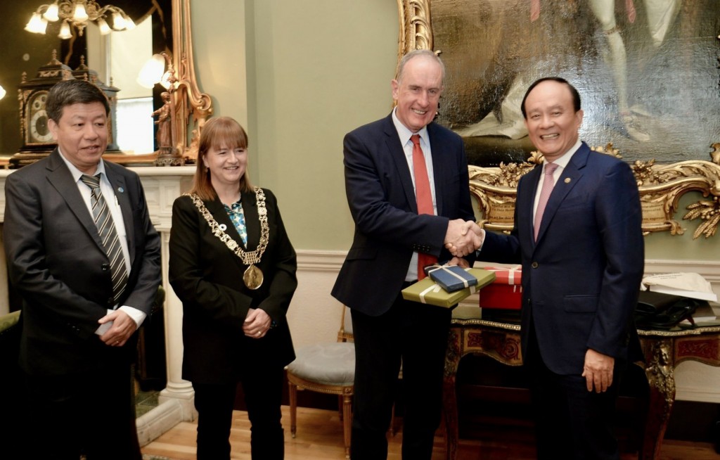 Đoàn đại biểu thành phố Hà Nội thăm, làm việc tại Ireland