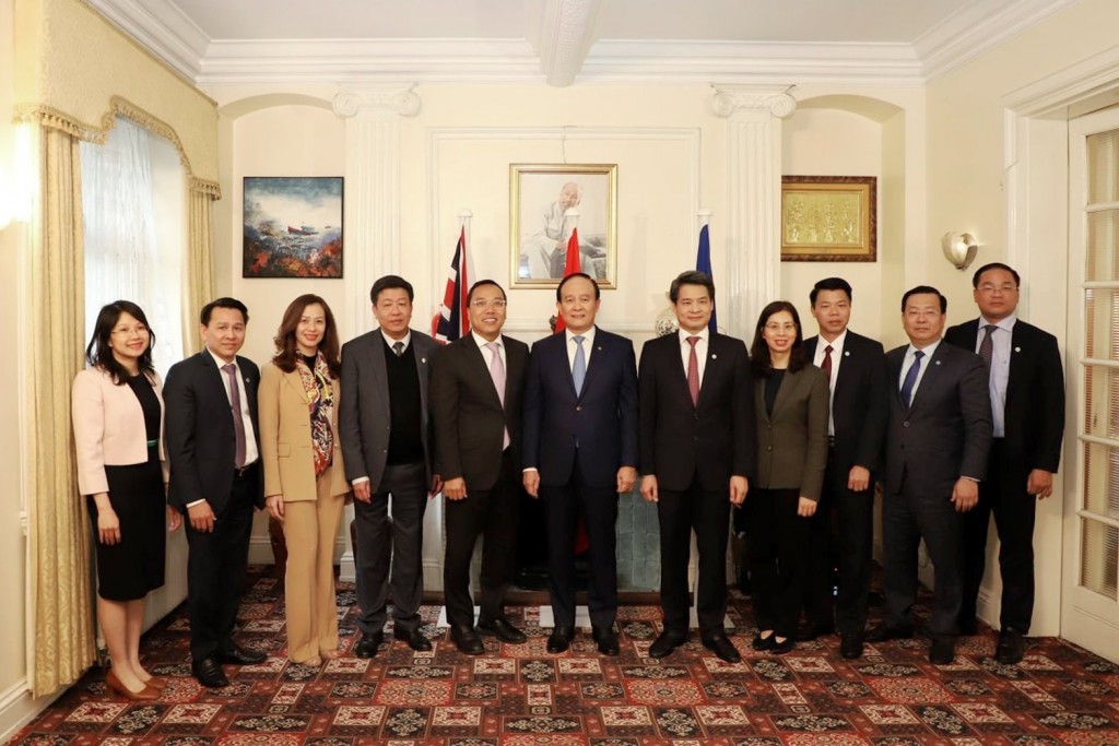 Đoàn đại biểu TP Hà Nội thăm, làm việc tại Vương quốc Anh