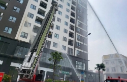 Quận Long Biên (Hà Nội): Diễn tập chữa cháy, cứu nạn ở chung cư do bất cẩn đun nấu