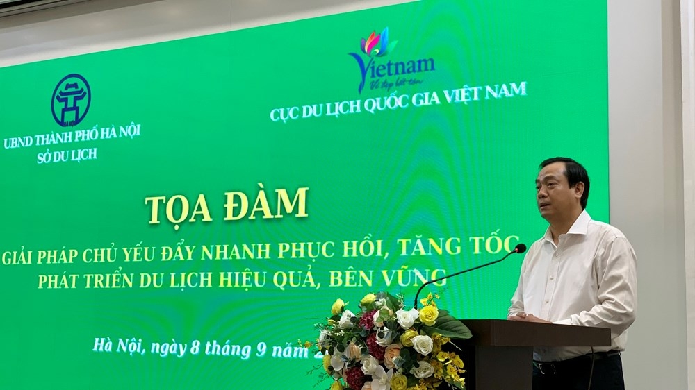 Cục trưởng Cục Du lịch quốc gia Việt Nam Nguyễn Trùng Khánh