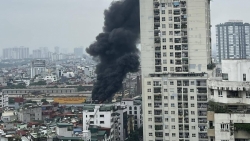 Quận Thanh Xuân: Không có thiệt hại về người trong vụ cháy ở Vũ Trọng Phụng